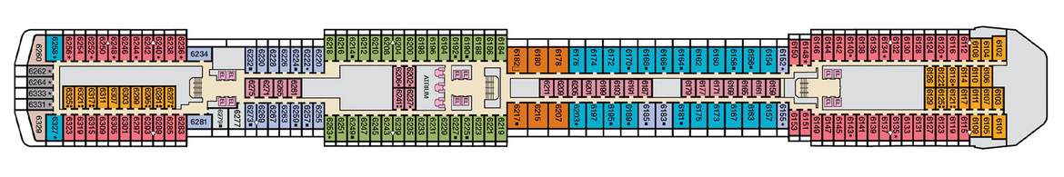 Carnival Cruise Line, Carnival Spirit Deck 6.jpg